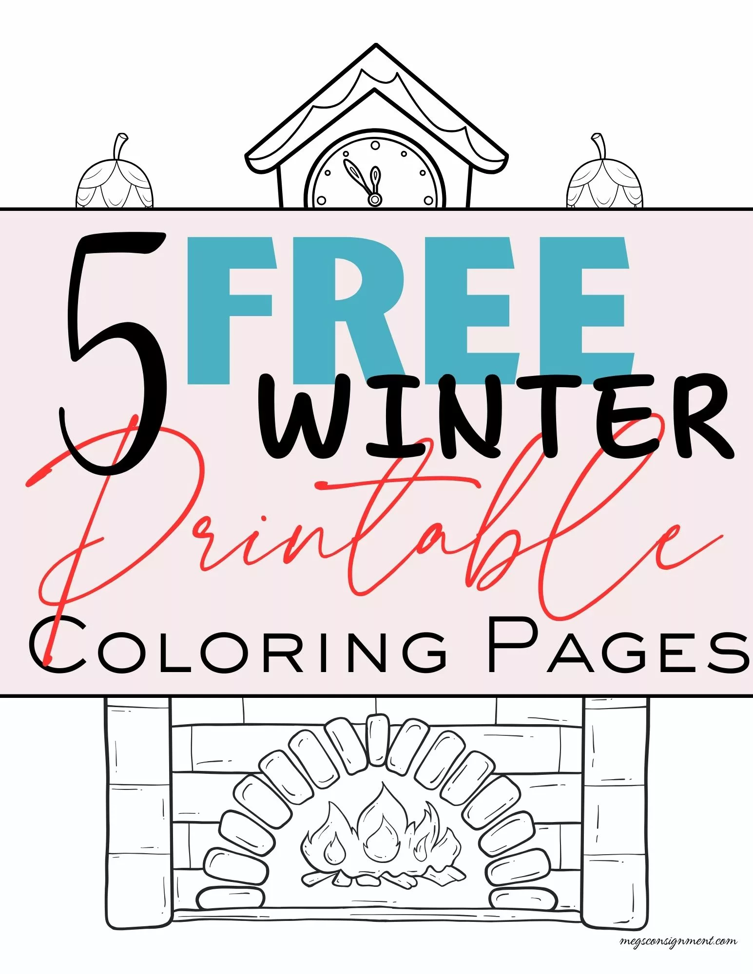 winter coloring pages